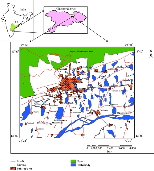 MONITORING OF LAND USE/LAND COVER CHANGE AND URBAN SPRAWL OF TIRUPATI: A FAMOUS   PILGRIM CENTRE IN INDIA 
