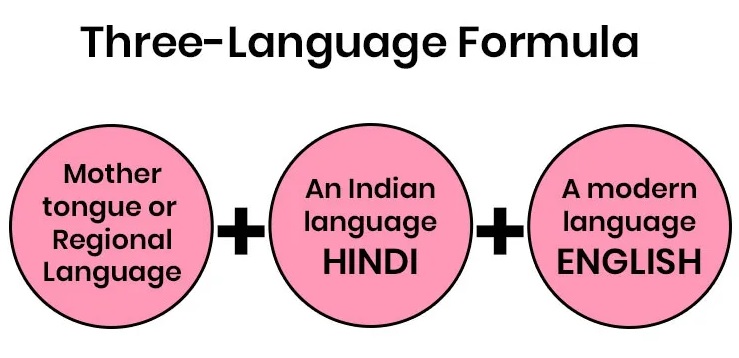 THREE LANGUAGE FORMULAS IN INDIA