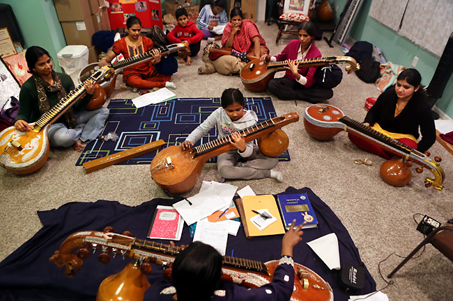 भारतीय संगीत का अभ्यास विधि