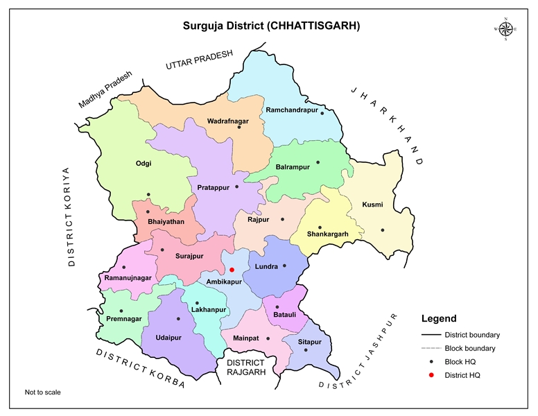 A COMPARATIVE DEMOGRAPHIC PROFILE OF NORTHERN DISTRICTS OF CHHATTISGARH – A FACT FINDING